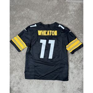 Vintage Mens Jersey Pittsburgh Steelers Markus Wheaton Nike Black‎ Size 52